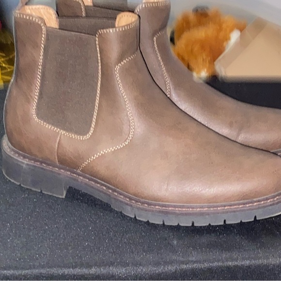 Dockers Durham Chelsea  MENS Boots SIZE 11 M BROWN PULL ON BOOTS CLEAN - Picture 1 of 11